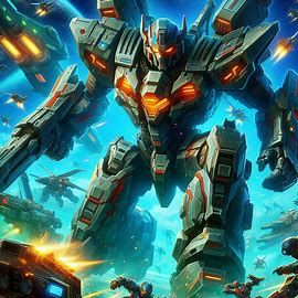 Mecha Storm Robot Battle Game APK (Unlimited Money) for Android